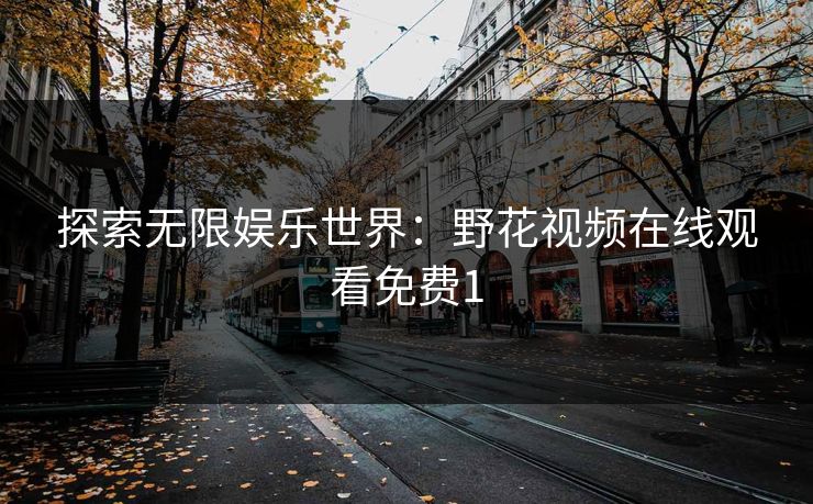 探索无限娱乐世界：野花视频在线观看免费1